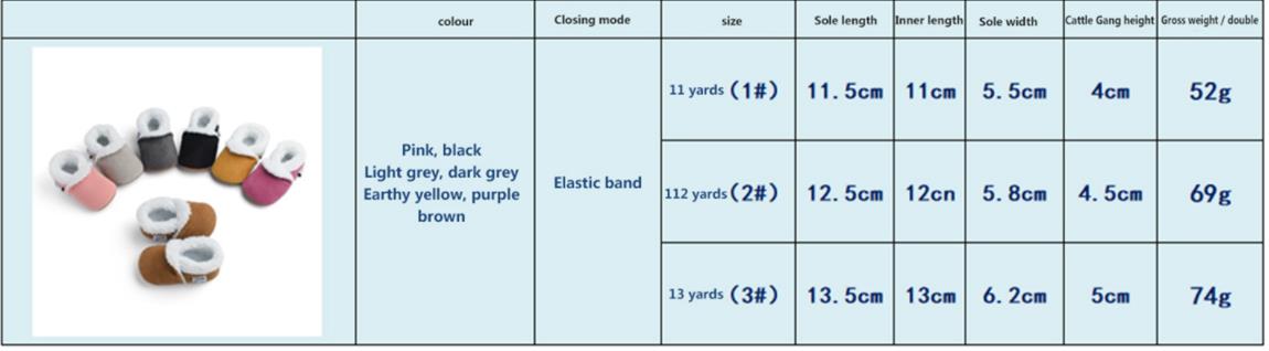 Citgeett Autumn Baby Slippers