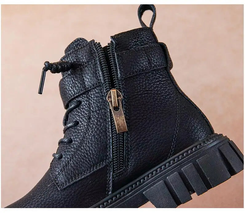 Boys Hiking Boots With Ankle Strap