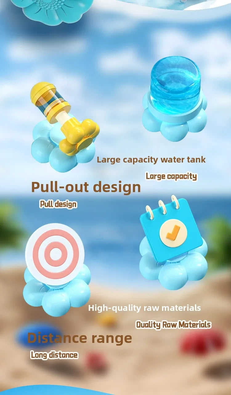 Fireworks Pull-Back Water Spray Gun