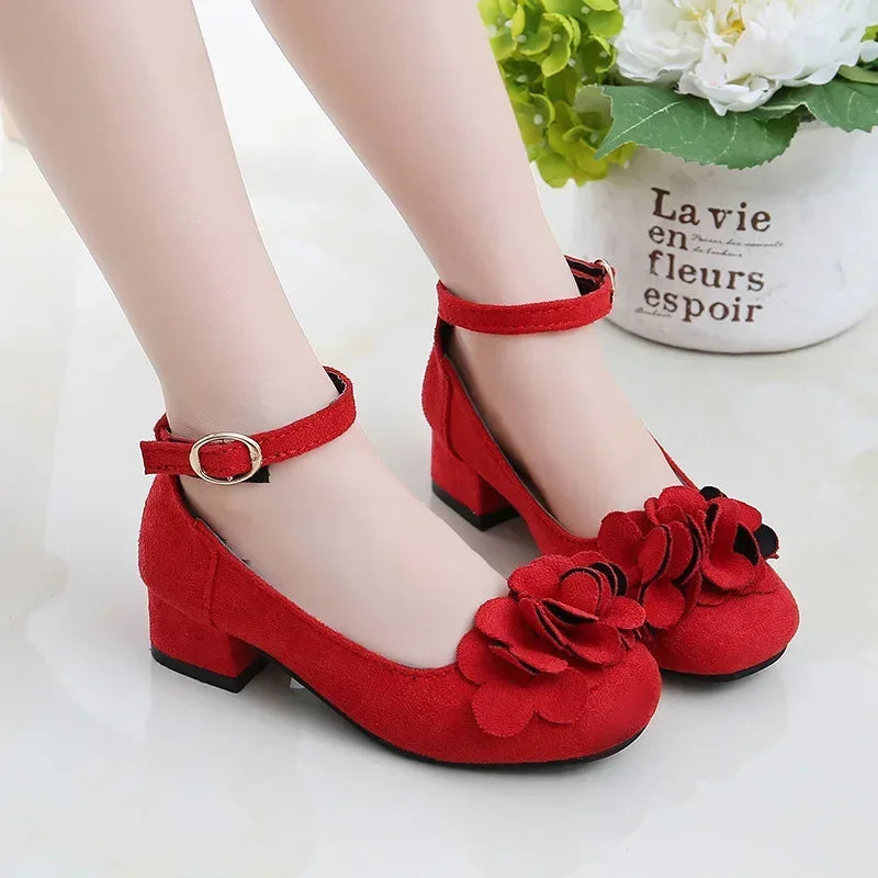 Girls High-heel Pumps