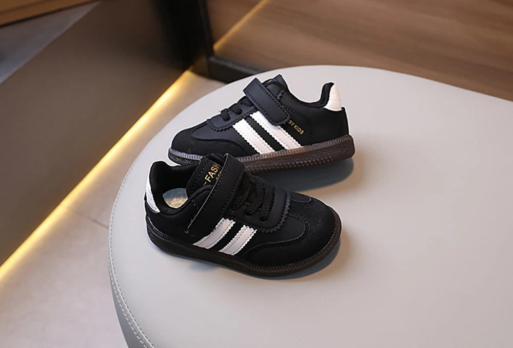 Kids Striped Unisex Sneakers