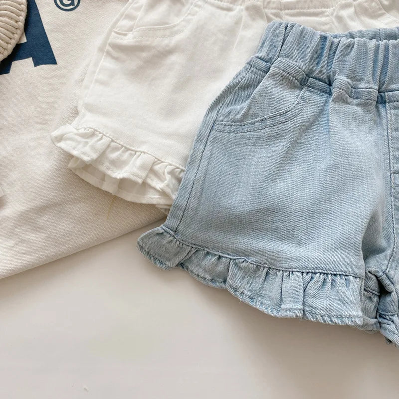 Girls Denim Shorts