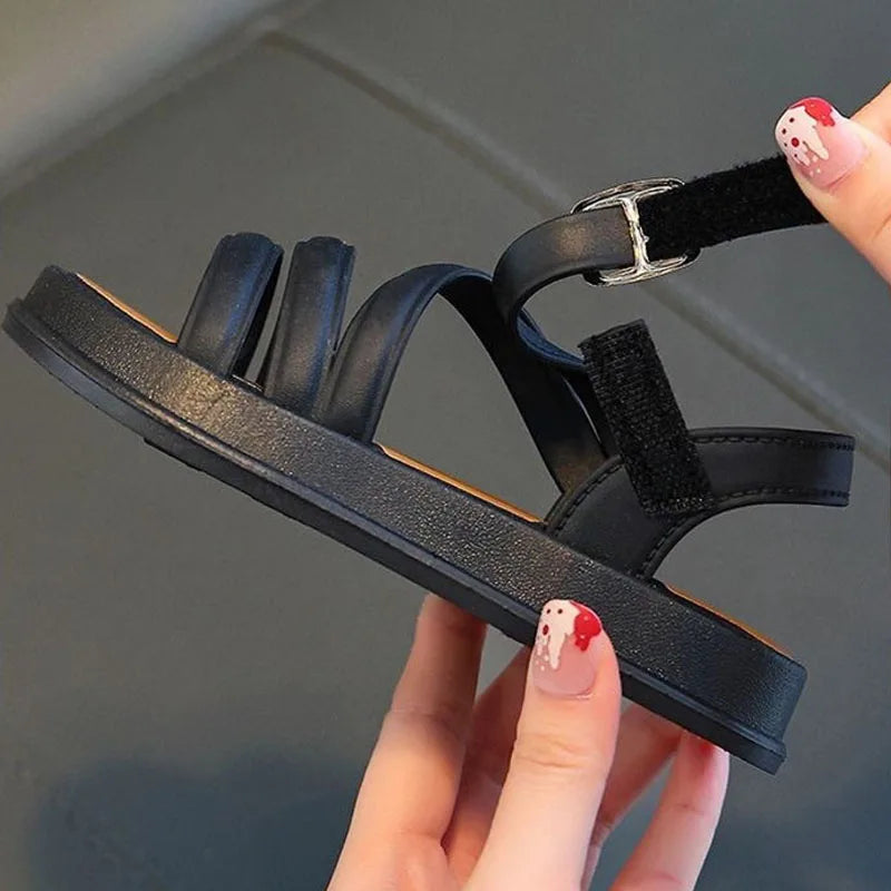 Girls Cushioned Sole Sandals