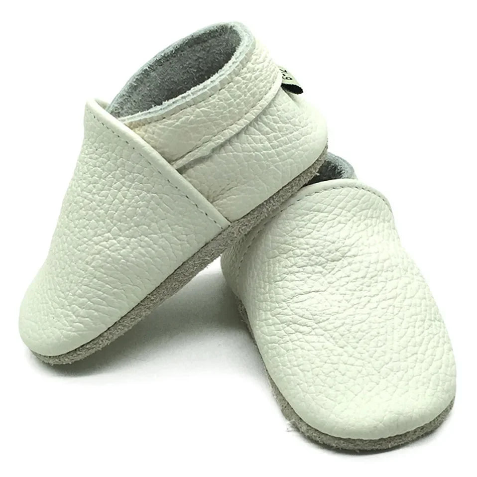 Genuine Leather Baby slippers