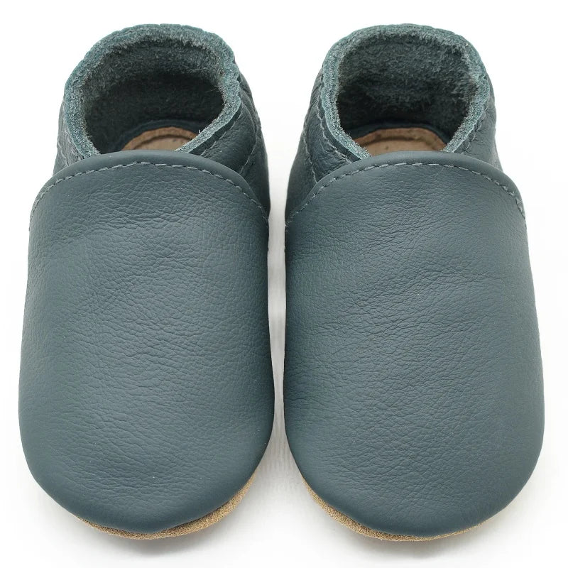 Genuine Leather Baby slippers