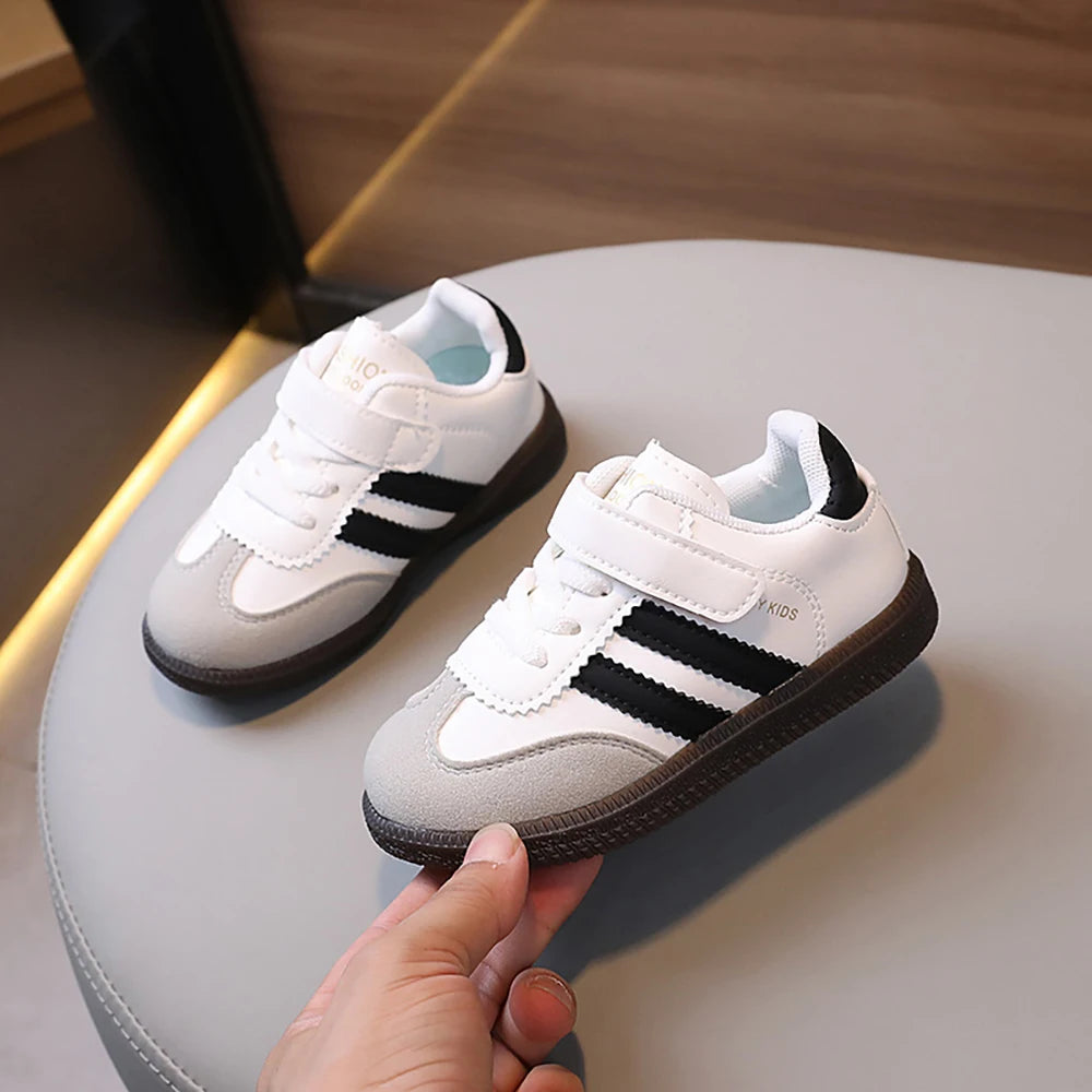 Kids Striped Unisex Sneakers