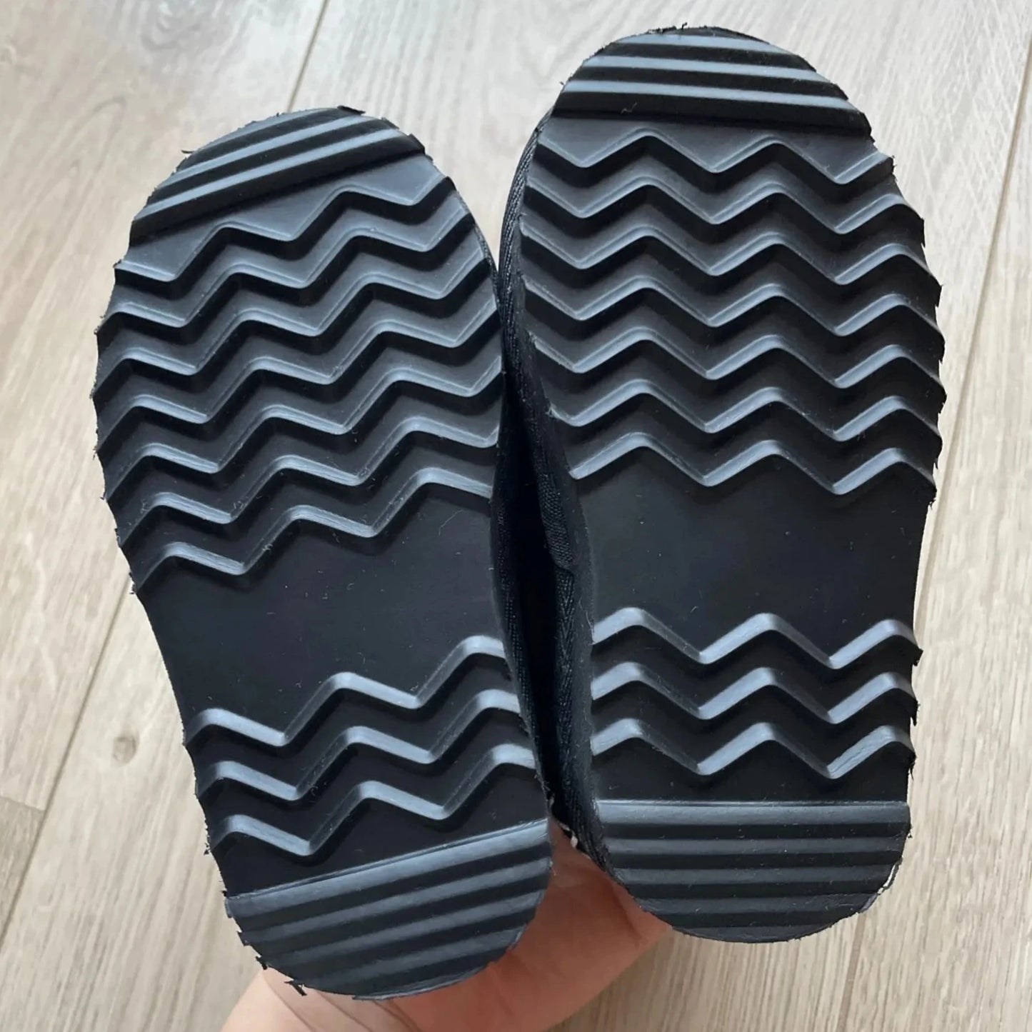 Kids Genuine Leather Fur Slipers