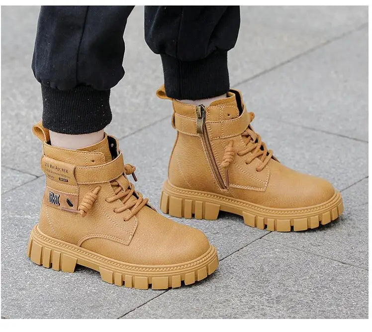 Boys Hiking Boots With Ankle Strap