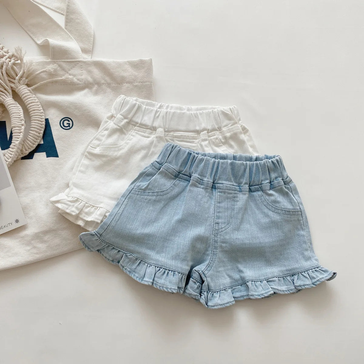 Girls Denim Shorts