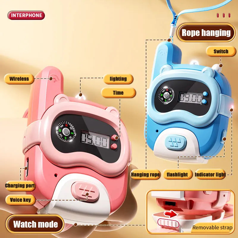 Walkie Talkie 800M Mini Watch