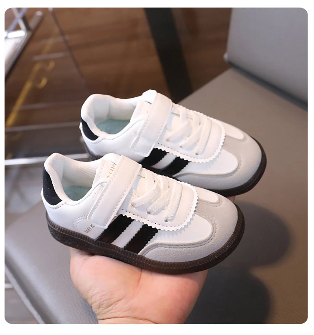 Kids Striped Unisex Sneakers