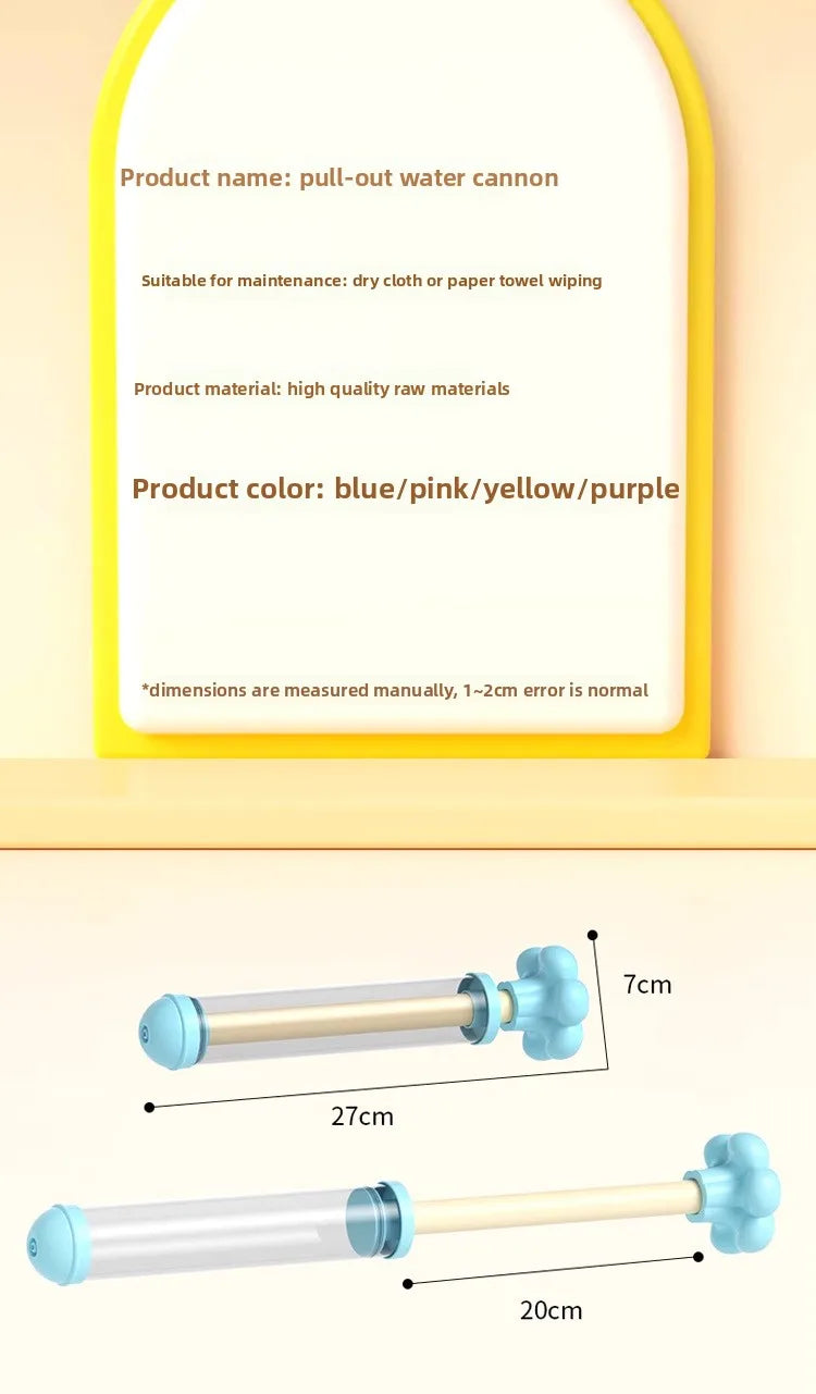 Fireworks Pull-Back Water Spray Gun