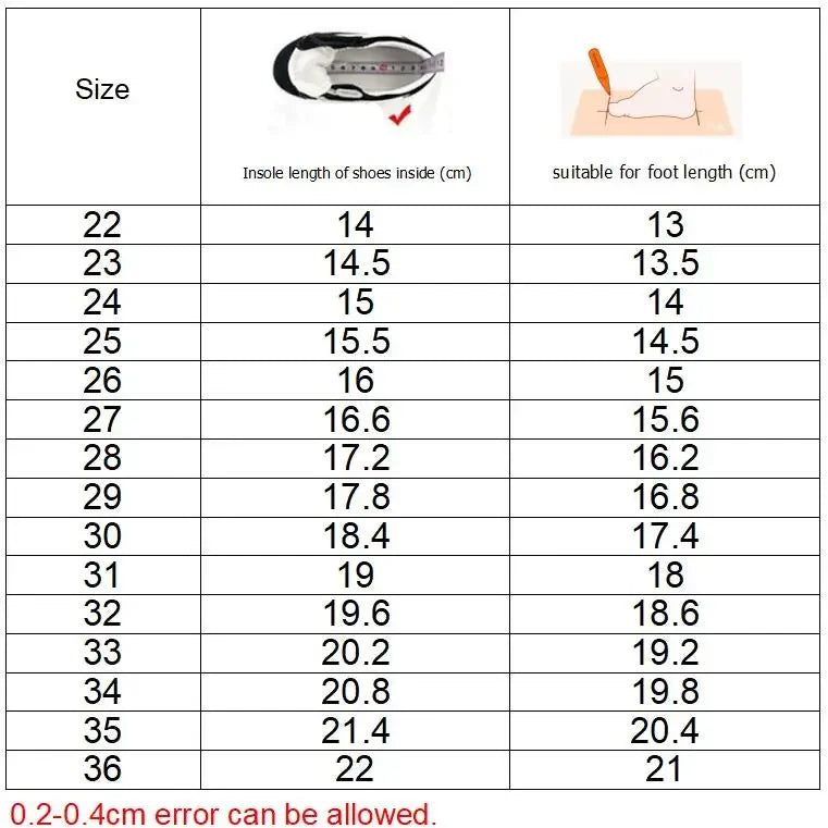 Girls Cut Out Closed-Toe Sandals