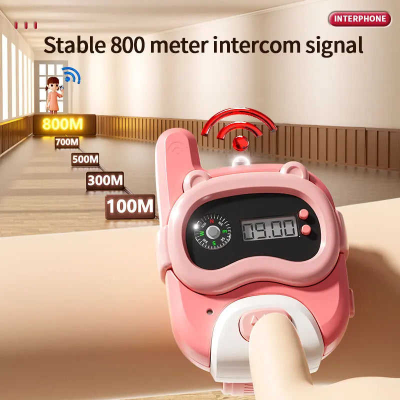 Walkie Talkie 800M Mini Watch