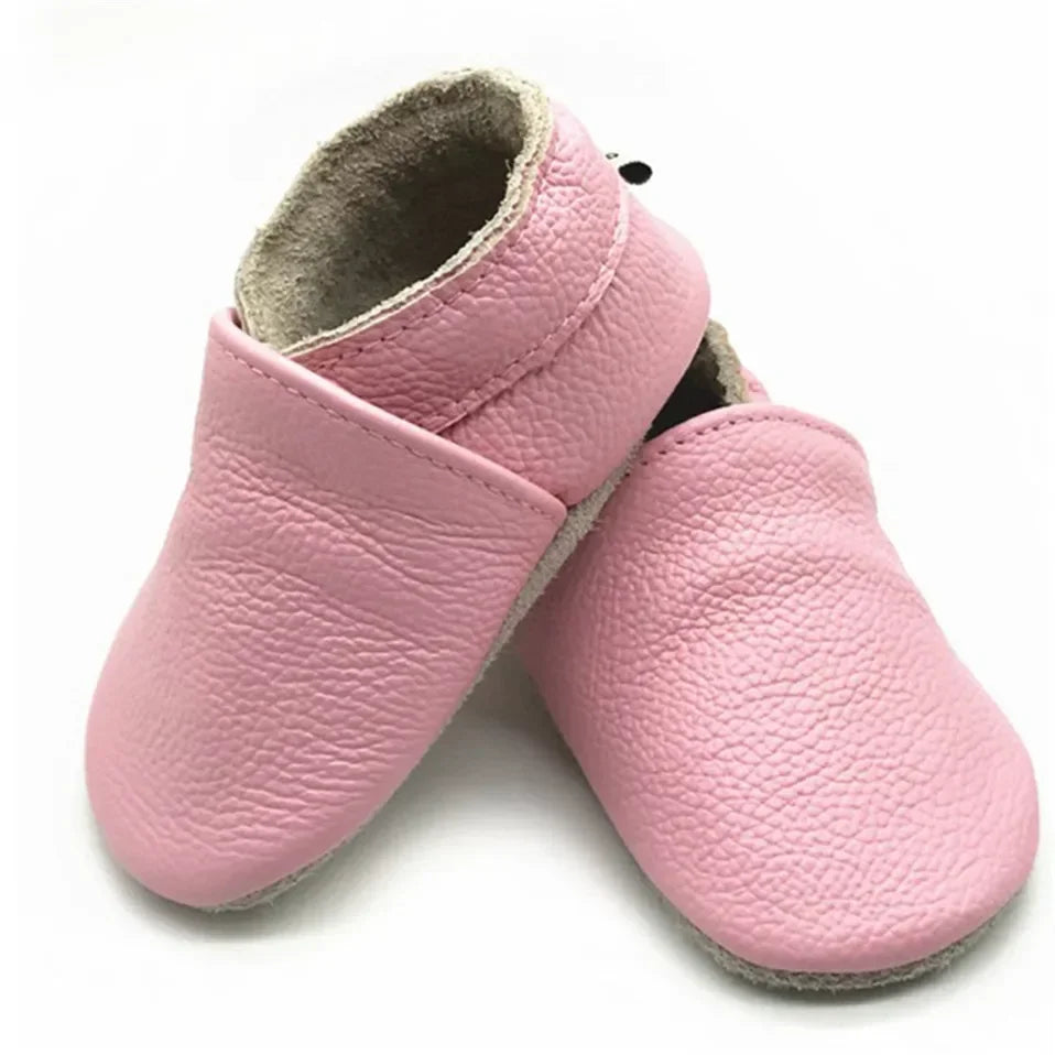 Genuine Leather Baby slippers