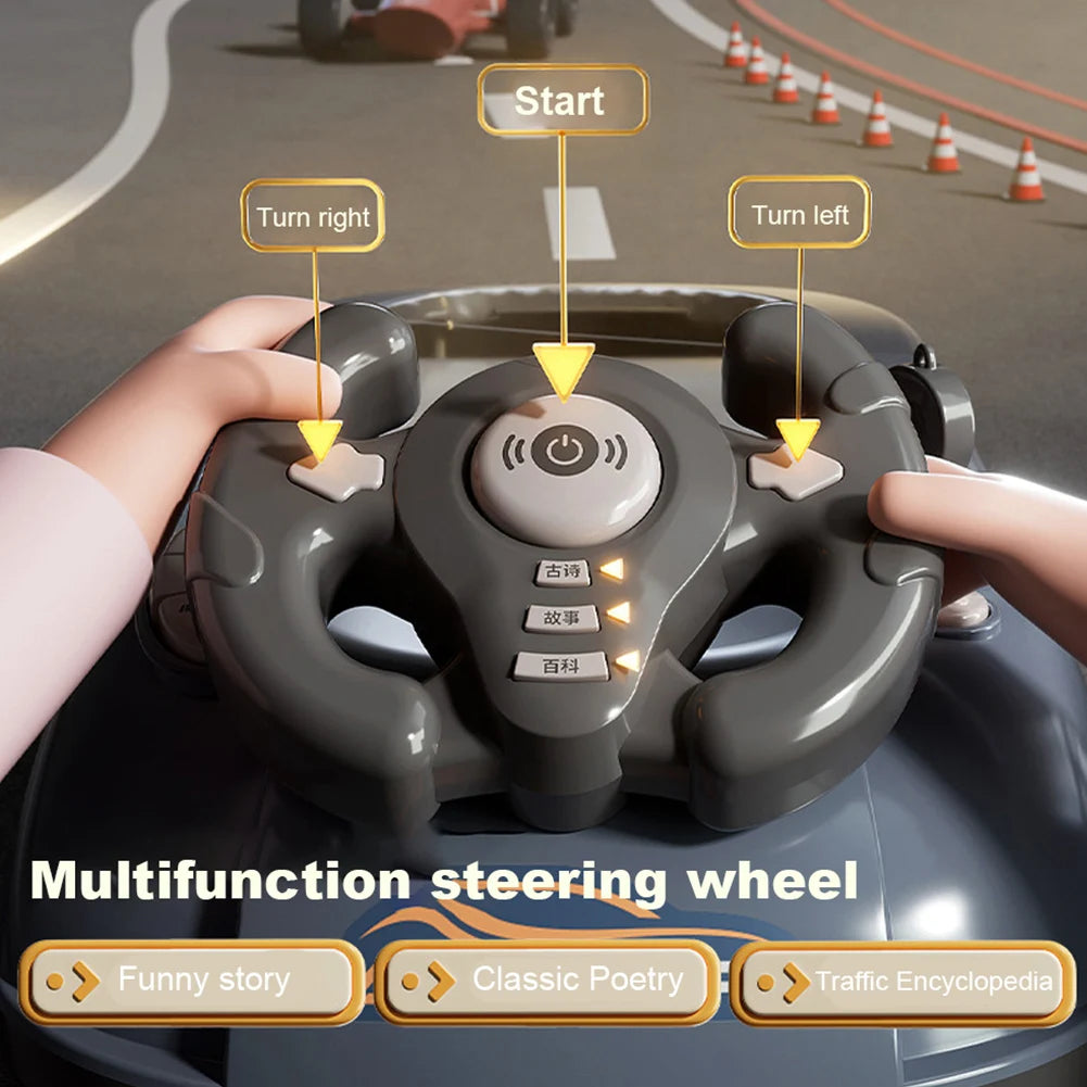 Driving Simulator with Music & Sound Effects