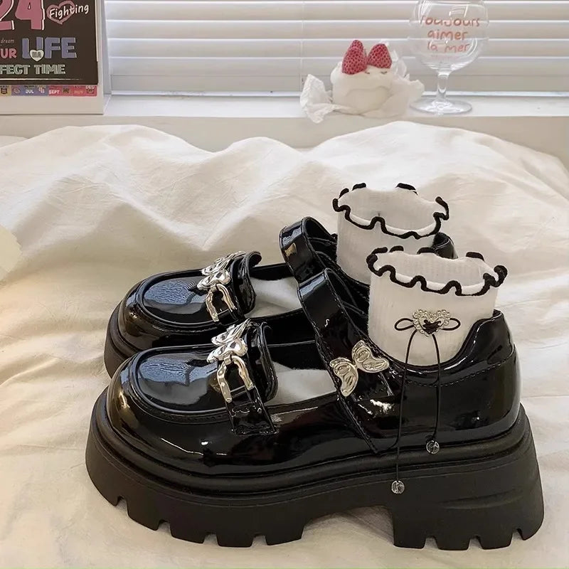 Girls Punk Platform Pumps