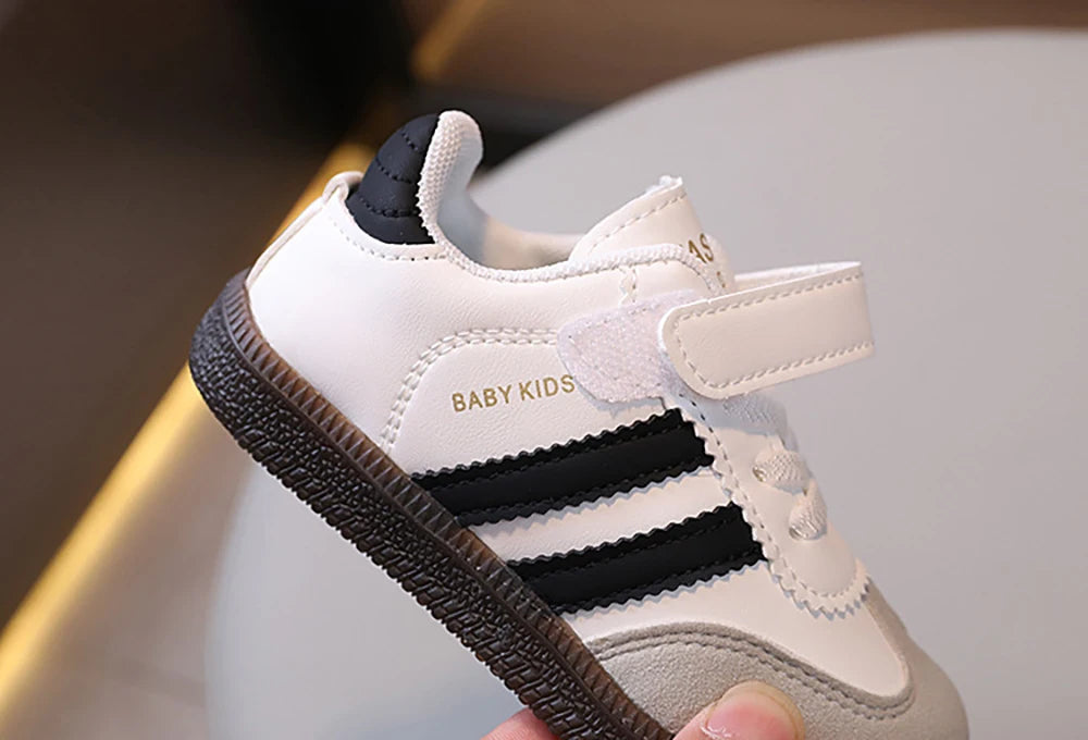 Kids Striped Unisex Sneakers