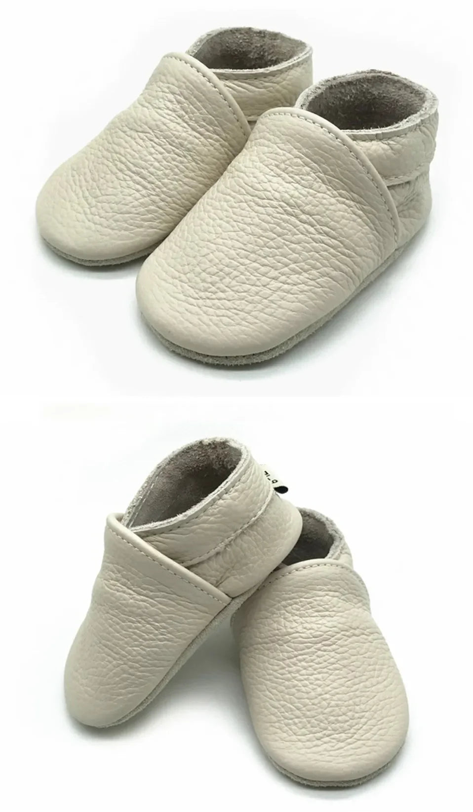 Genuine Leather Baby slippers