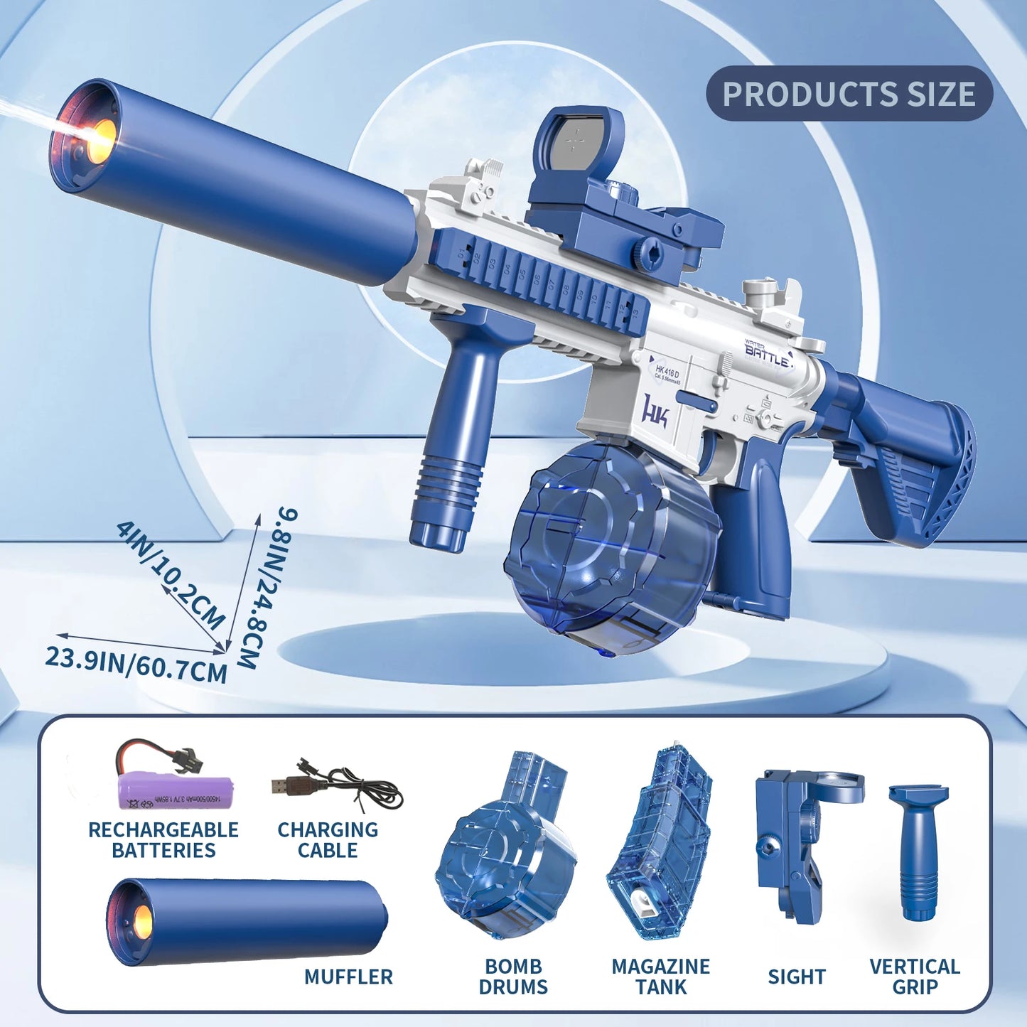 Electric M416 Rifle Water Gun