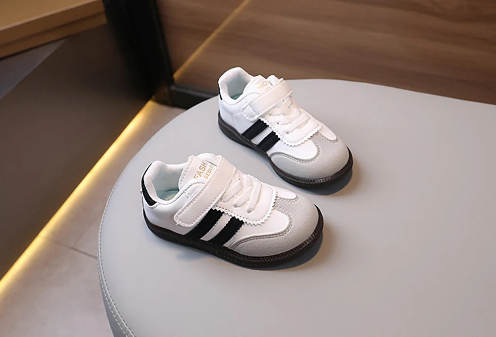 Kids Striped Unisex Sneakers
