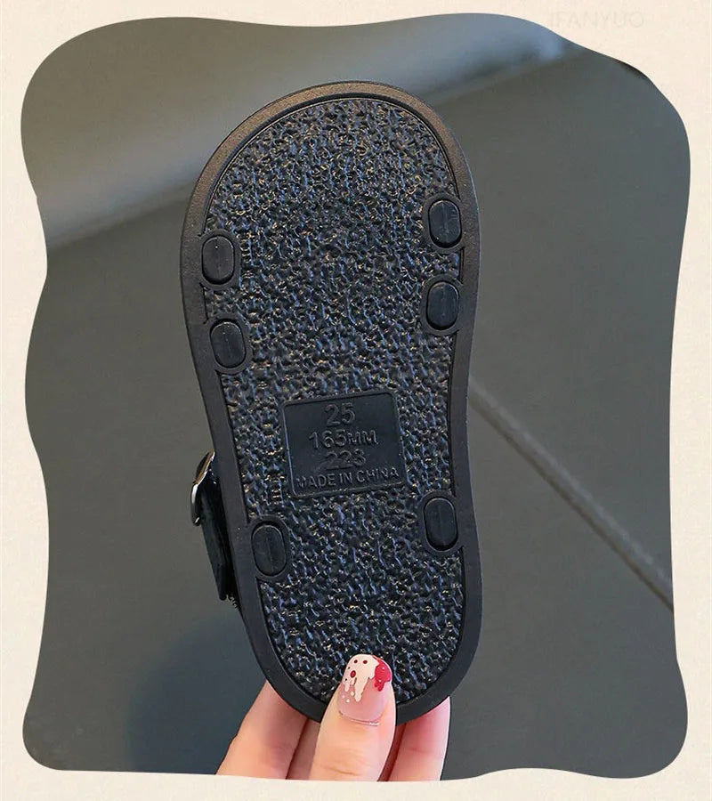 Girls Cushioned Sole Sandals