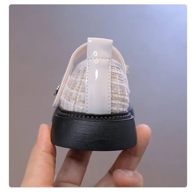 Girls Butterfly Bow Dress Shoes