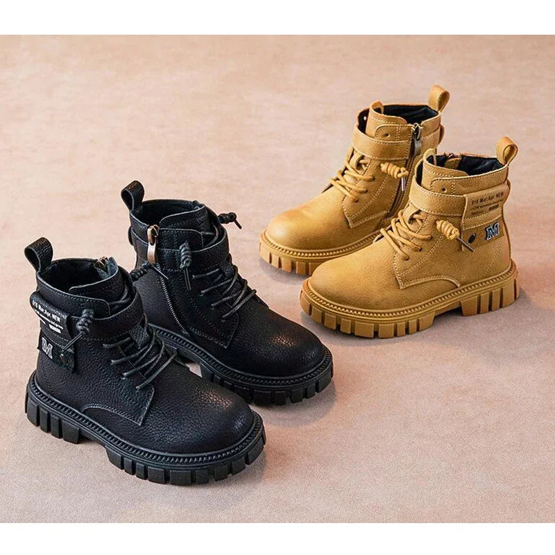 Boys Hiking Boots With Ankle Strap