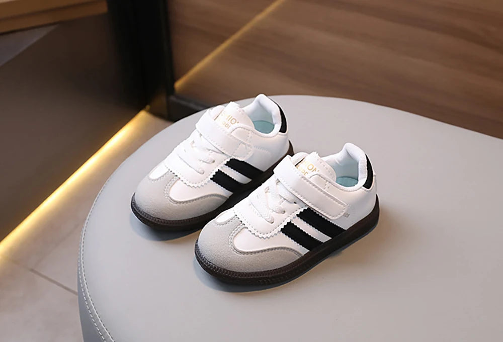 Kids Striped Unisex Sneakers
