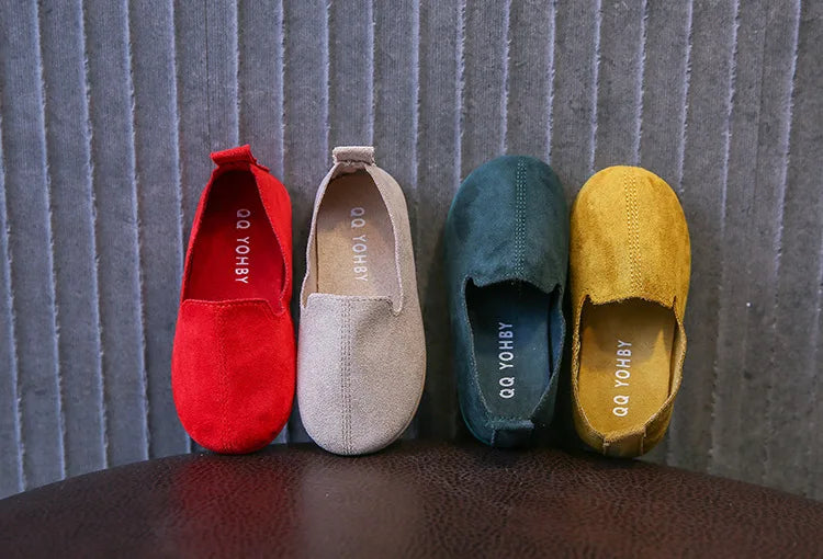 Kids Color Moccasins