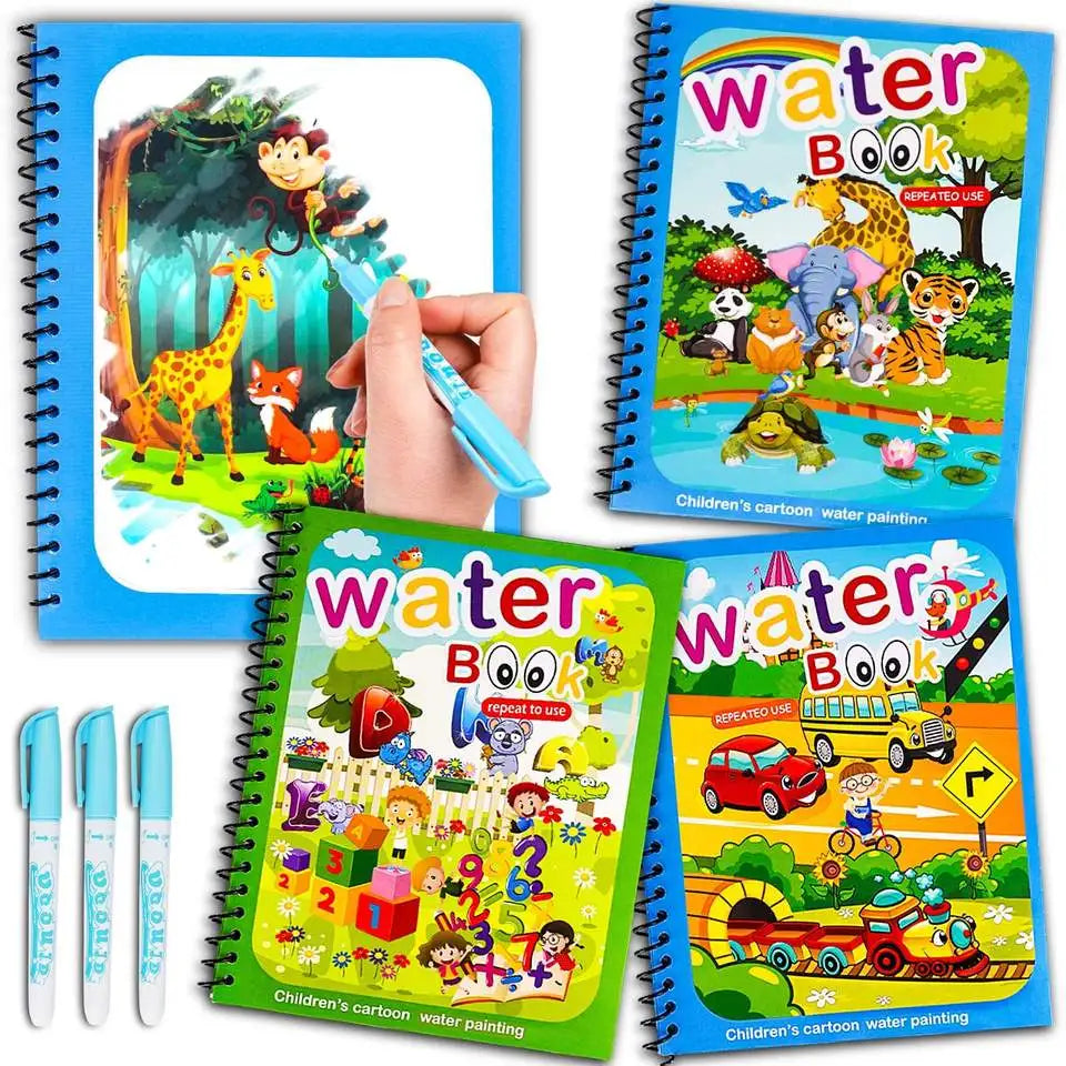 Magic Water Coloring Book